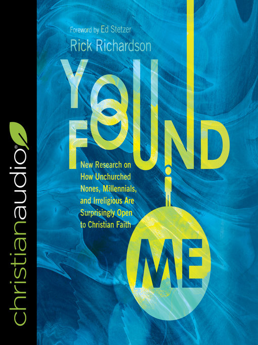 Title details for You Found Me by Rick Richardson - Wait list